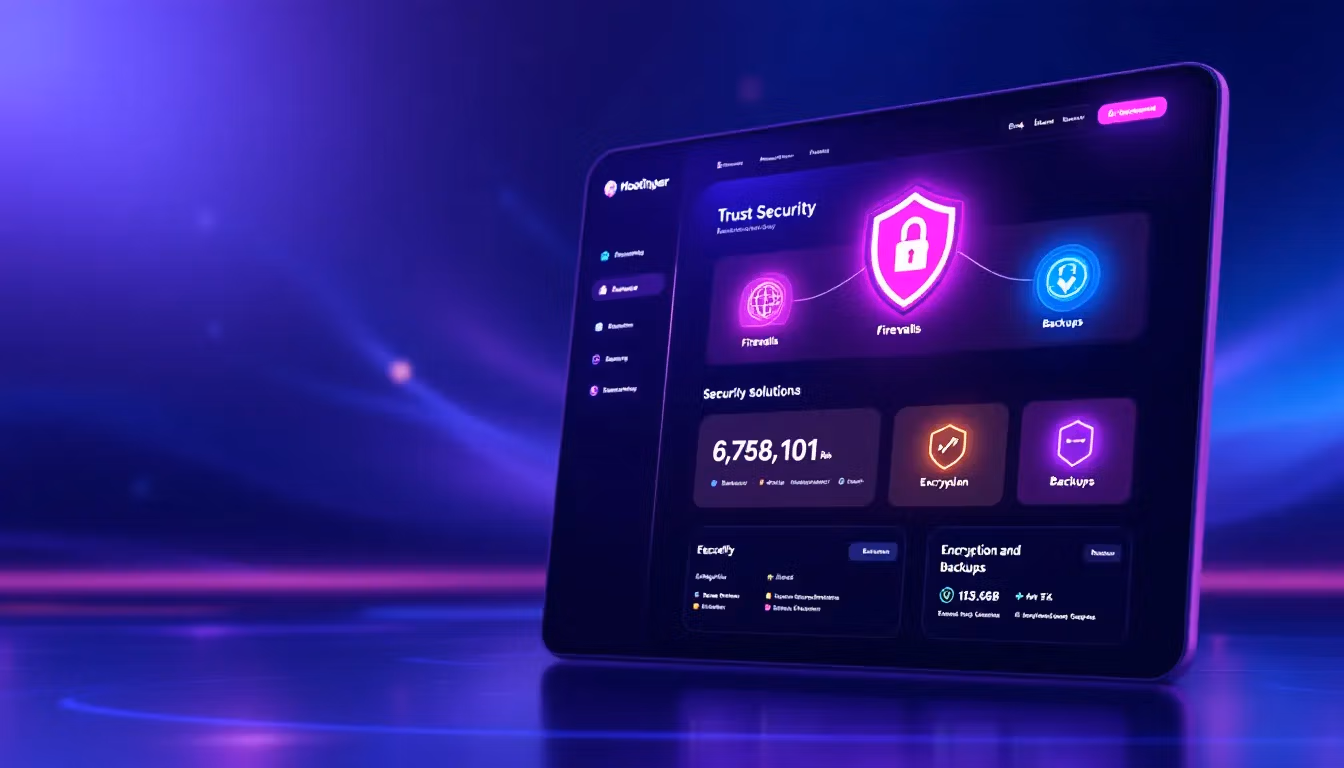 Sicherheitslösungen bei Hostinger für webhosting dienste.