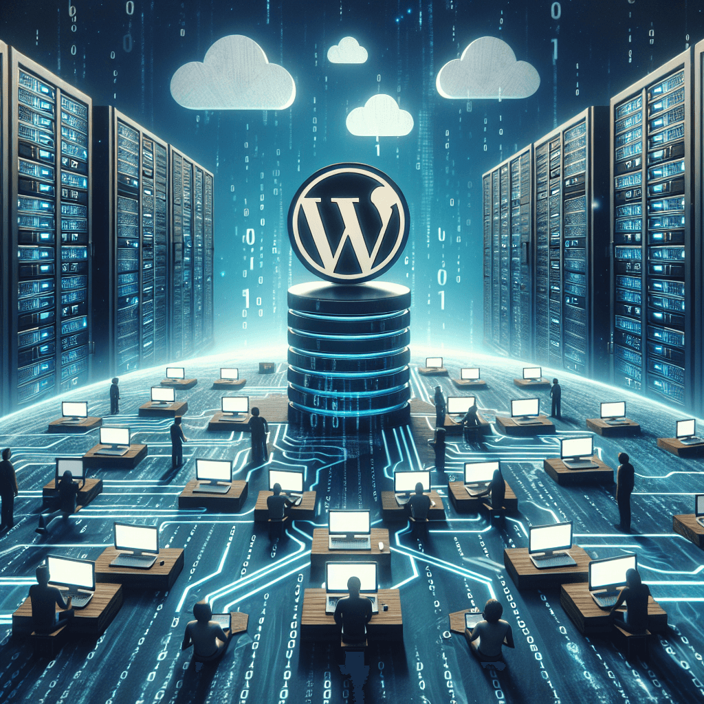 Funcionamento distribuído do Wordpress
