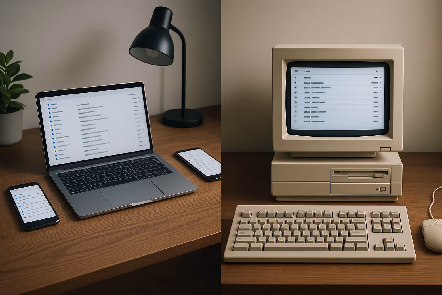 Szinkronizált e-mail postafiókok megtekintése laptopon, táblagépen és okostelefonon IMAP segítségével, valamint egyetlen számítógépen POP3 segítségével.