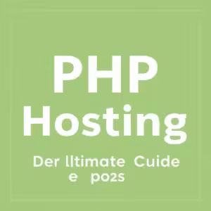 Modern data center with PHP hosting server infrastructure and control panels