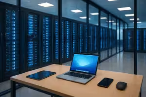 データセンター内の共有および専用ホスティング用最新サーバー