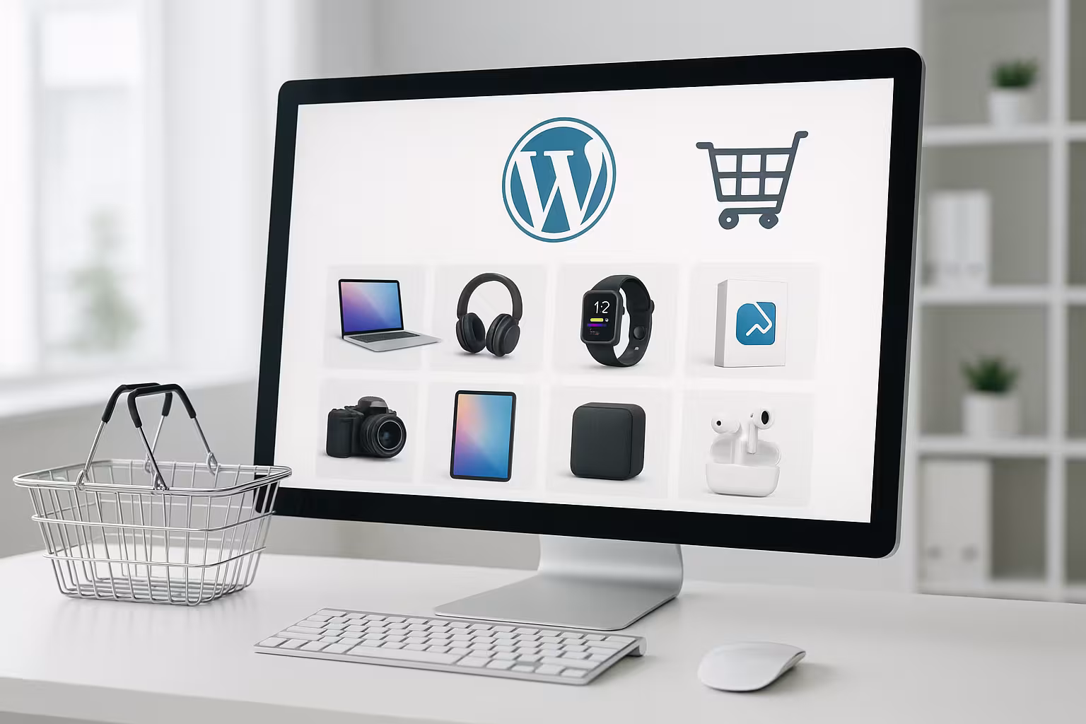 eコマースプラグインを使用したモダンなWordPressオンラインショップ。