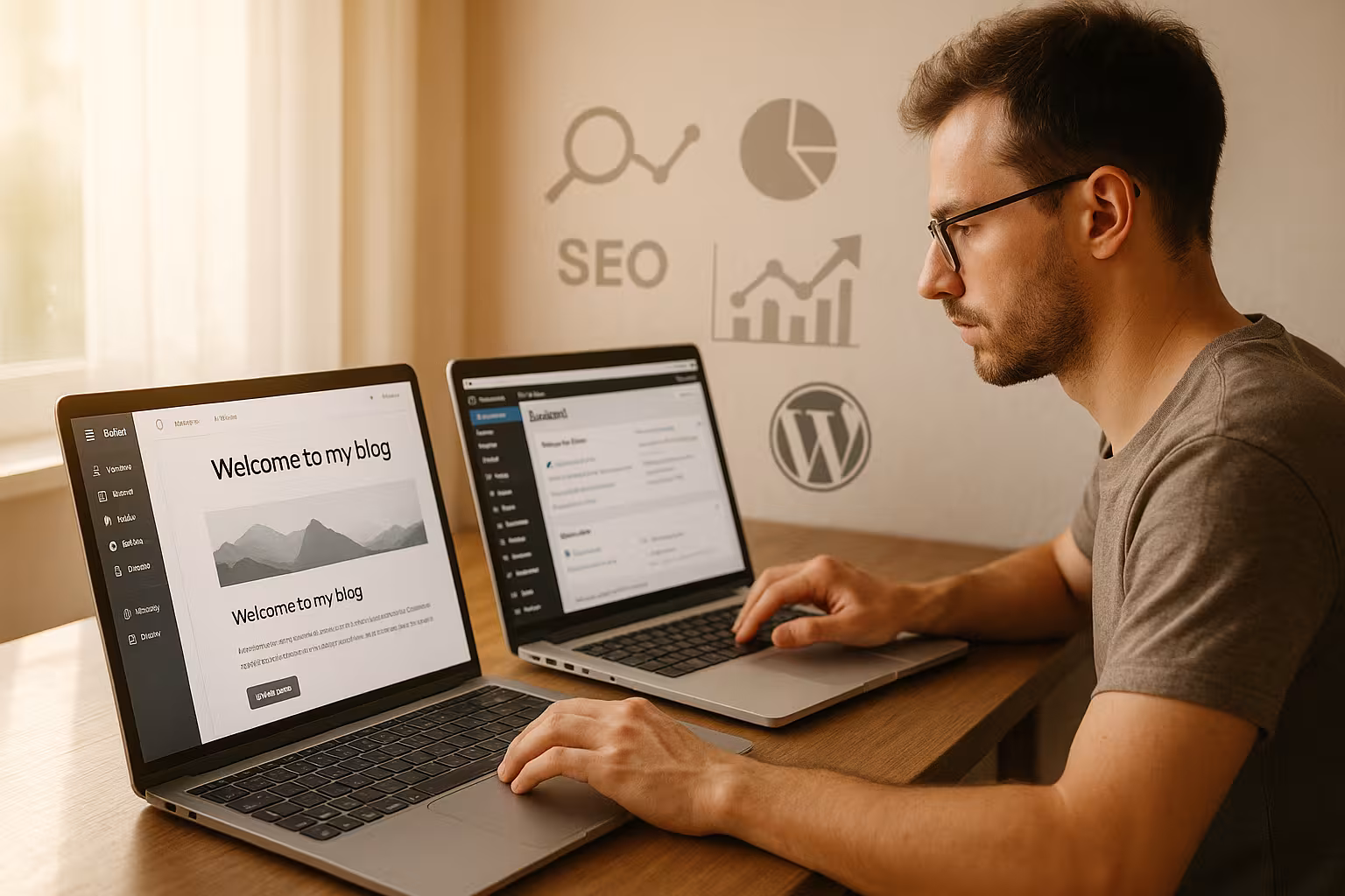 Blogger se mută de la Squarespace la WordPress cu două ecrane