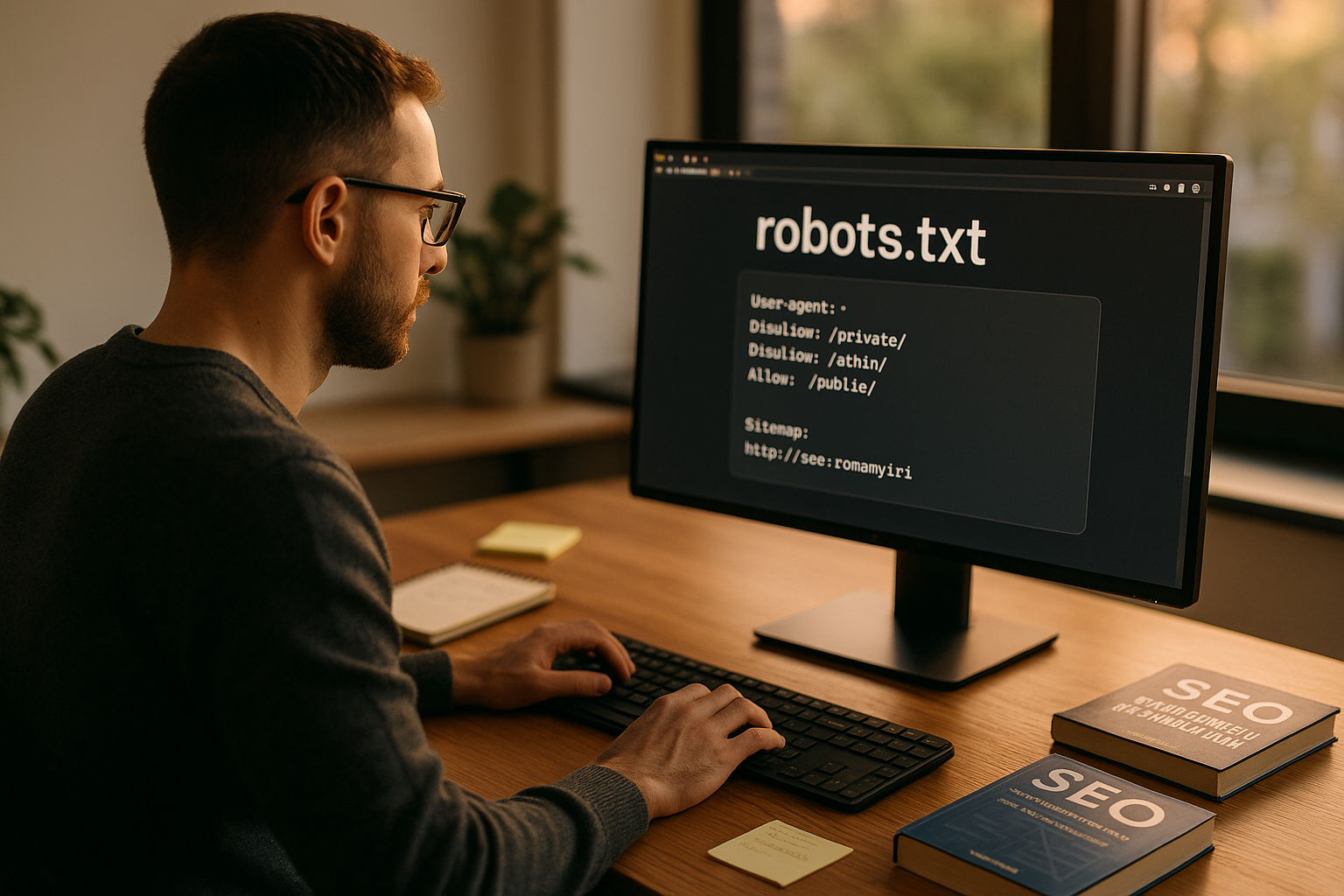 robots.txt SEO jaoks koos professionaalse veebiarendajaga