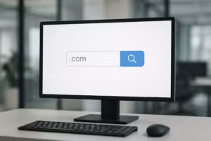 Schermata di un moderno strumento di controllo del dominio sul monitor, con particolare attenzione alla facilità di utilizzo
