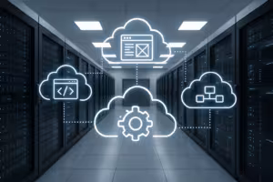 Modern data center with cloud-native infrastructure