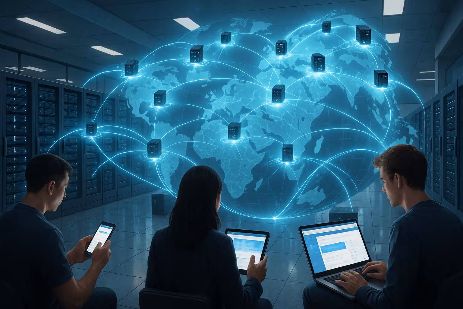 Serverele de margine distribuite furnizează site-uri web utilizatorilor din întreaga lume la viteza fulgerului