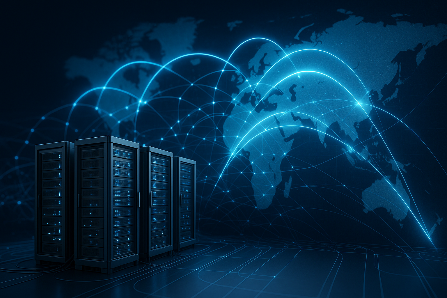 Conexiuni de rețea globale pentru găzduire internațională