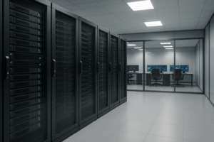 ベアメタルサーバーと仮想インスタンスを備えたフォトリアリスティックなデータセンター