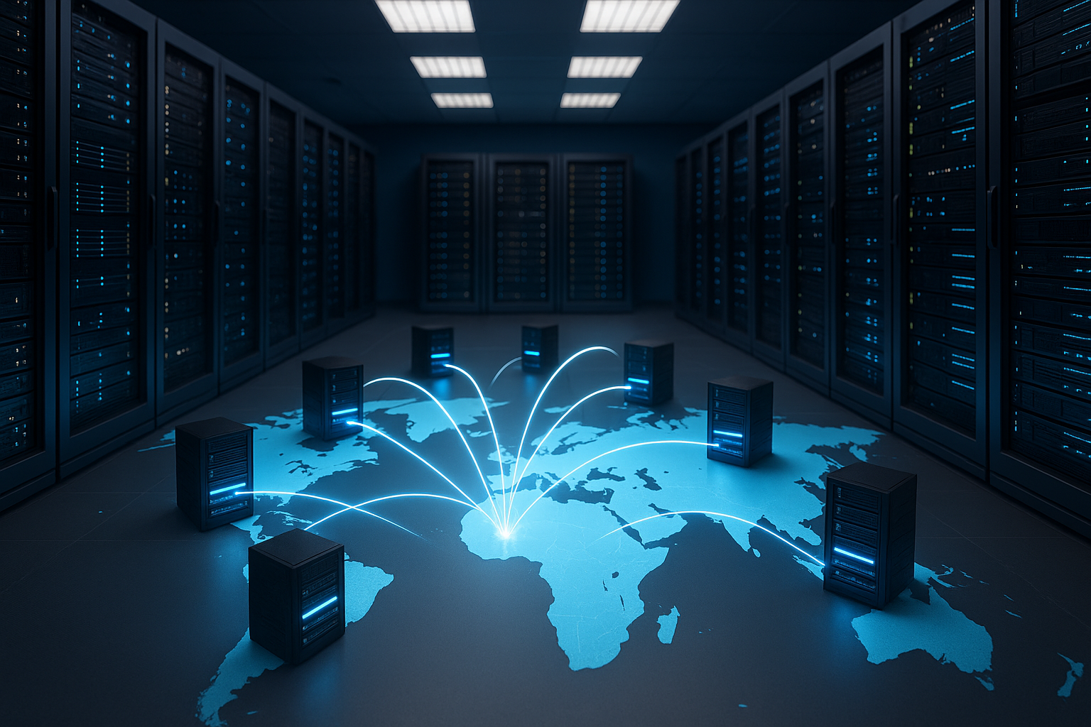 Moderno edge server in una rete globale per l'ottimizzazione dei tempi di carico