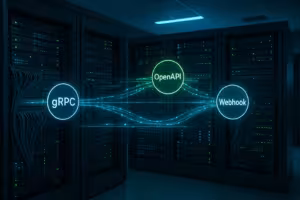 gRPC、OpenAPI、webhookプロトコルを使用した最新のデータセンターにおけるサーバーとAPIの統合