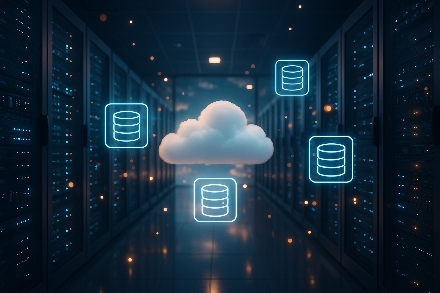 Baze de date fără server Cloud web hosting viitor