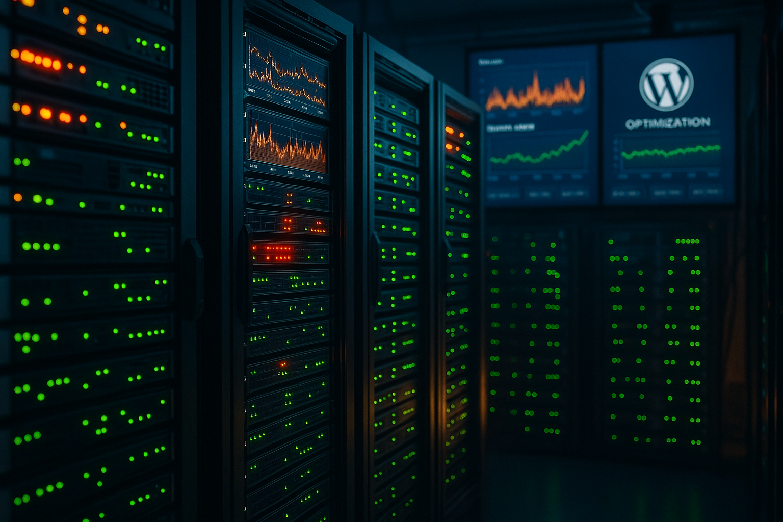 Strežniška infrastruktura z neenakomerno obremenitvijo procesorja in spremljanjem zmogljivosti