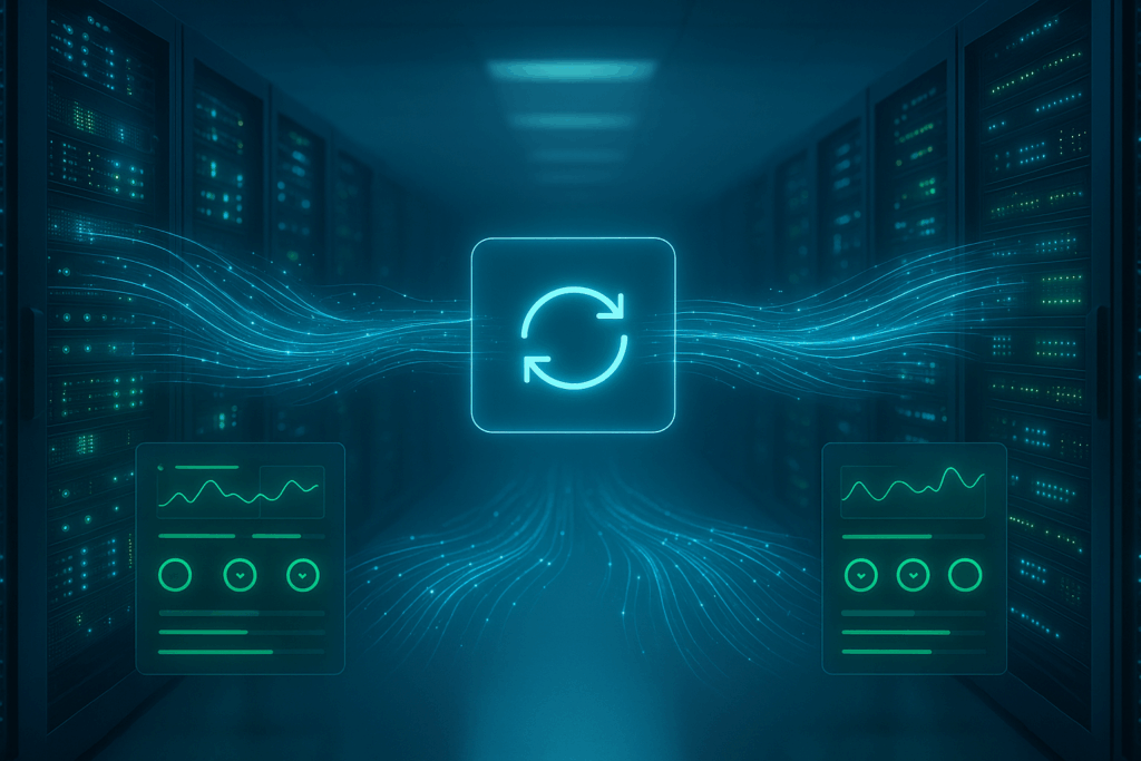 Zero-Downtime Migration zwischen Web-Hostern mit Datenreplikation und Servern