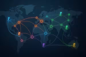 分散サーバーノードを備えたグローバルなエニーキャスト DNS ネットワークインフラストラクチャ