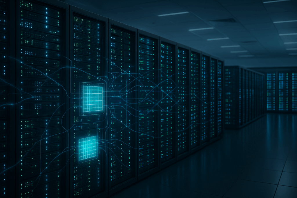 Datenbank-Replikation und Sharding in modernen Rechenzentren mit verbundenen Servern