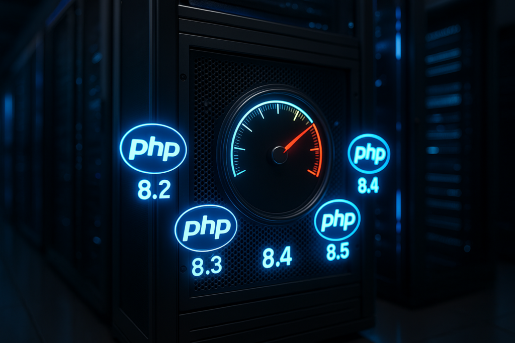 Serwery z wersją PHP Porównanie wydajności w centrum danych