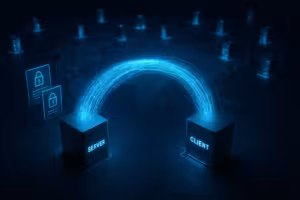 TLS Handshake Performance Optimierung visuell dargestellt