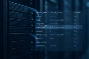 Databaseoptimering af WordPress Autoload-indstillinger i serverrummet