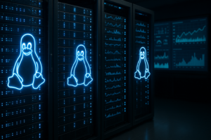 Linux Kernel Hosting Server mit Stabilität und Performance
