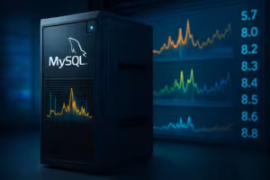 Prestatievergelijking MySQL-versie Grafische Server