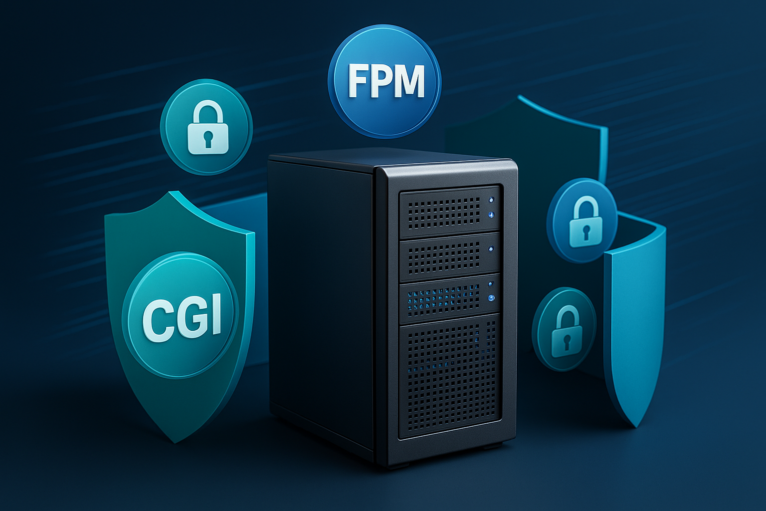 Säkerhetsjämförelse av PHP-hanterare med FPM och CGI