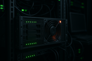 Сервер с высоким временем безотказной работы, но низкой производительностью в центре обработки данных