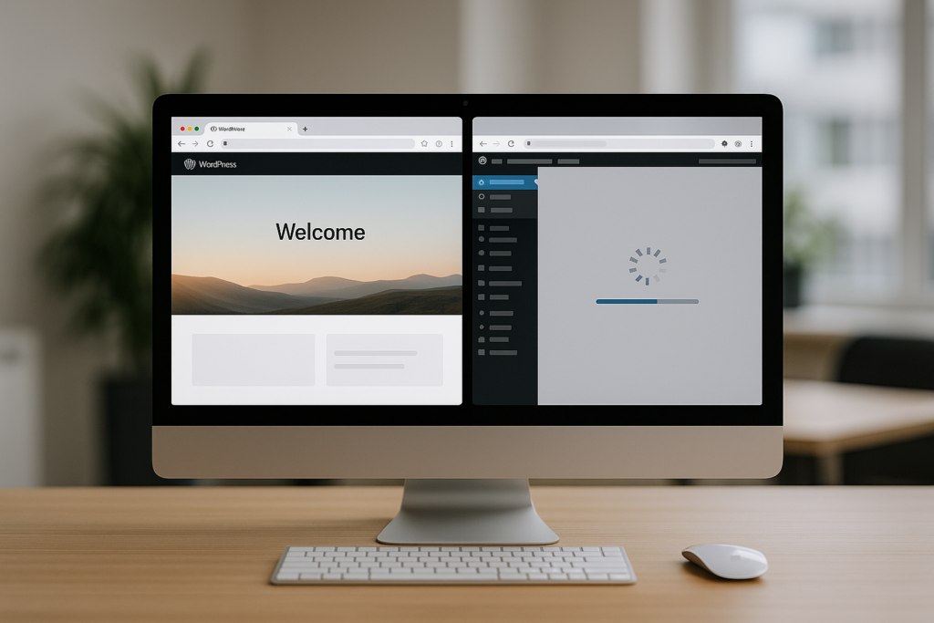 Administrator WordPress wolniejszy niż frontend w porównaniu