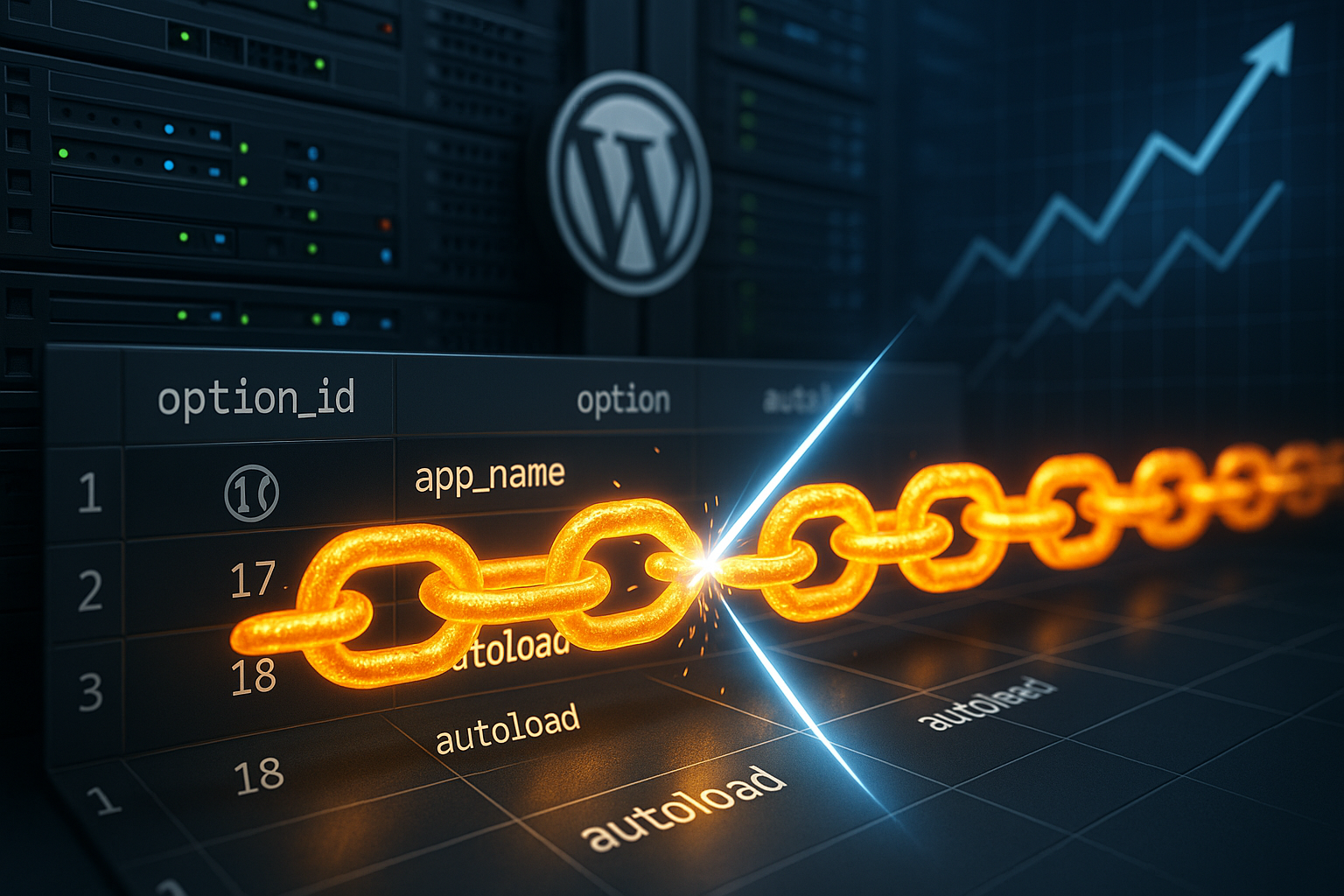 WordPressオートロードデータの分析と最適化を視覚的に表示