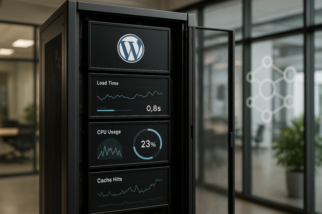 Optymalizacja wydajności WordPress multisite z serwerem i metrykami