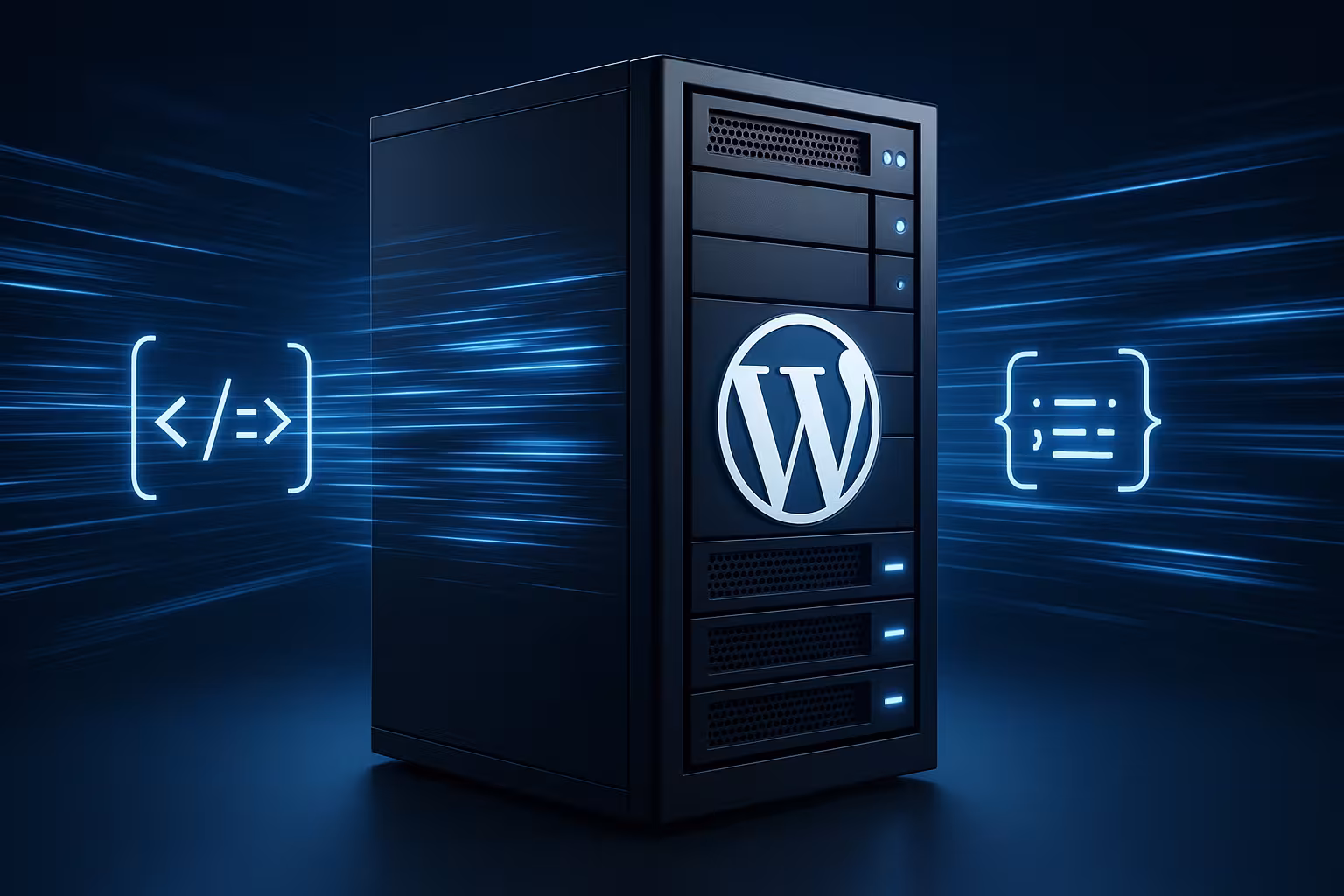 WordPress REST API performance optimization presented visually