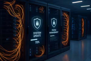 Professionella hosting-servrar med säkerhetsuppdateringar och processer för patchhantering