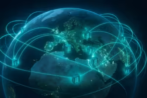 Rede mundial de alojamento para sítios Web internacionais com localizações de servidores