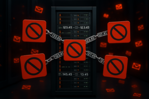 IP de servidor de correo en lista negra por responsabilidad solidaria en alojamiento compartido