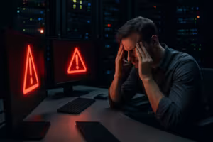 Monitorowanie serwerów z fałszywymi alarmami i lampkami ostrzegawczymi w centrum danych