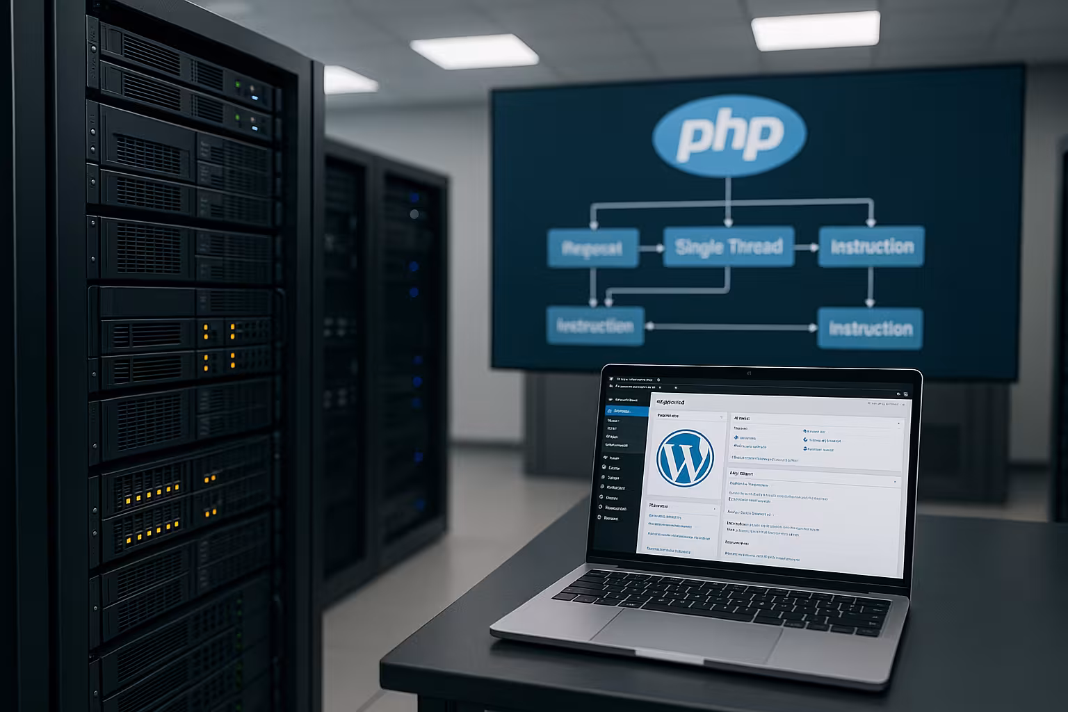 PHP single-thread execution: Effects on dynamic websites and WordPress ...