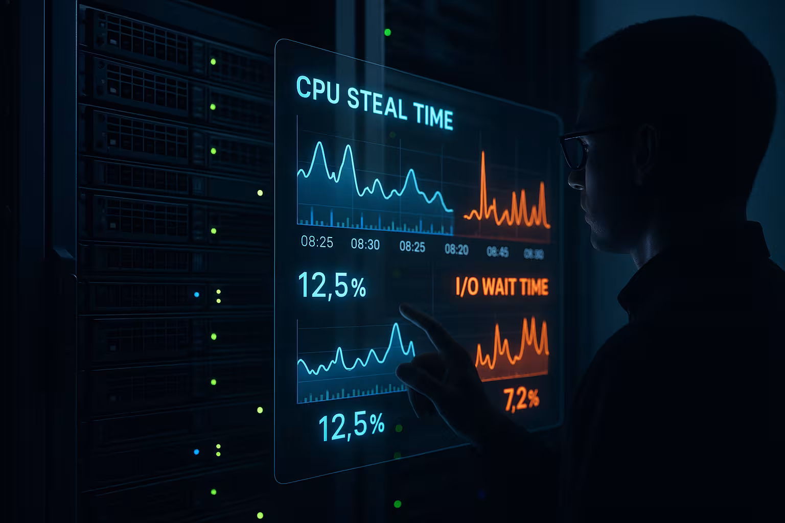 Vps Aanalysis VPS performance analysis: Optimize CPU steal time and I/O wait times ...
