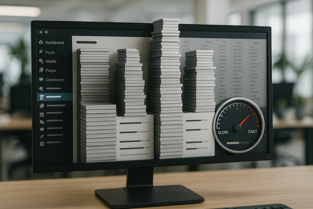 Visualizzazione dei problemi di prestazioni dei tipi di post personalizzati di WordPress