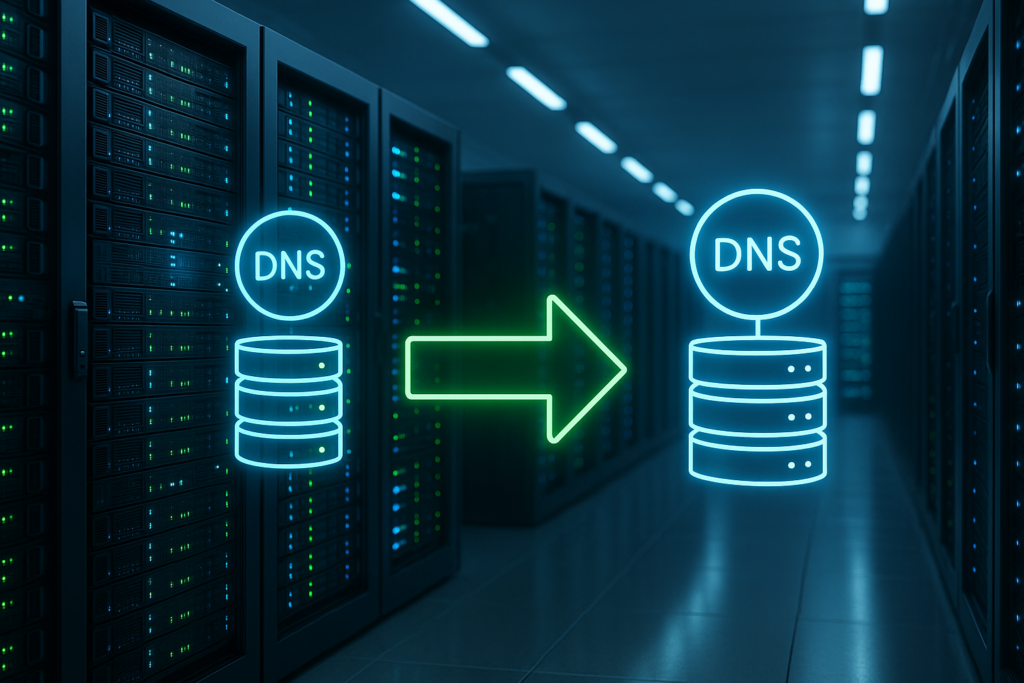 Strategie di hosting con failover DNS in un moderno data center