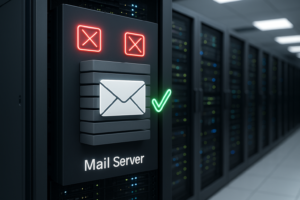 Servidor de correio com greylisting Proteção contra spam no alojamento