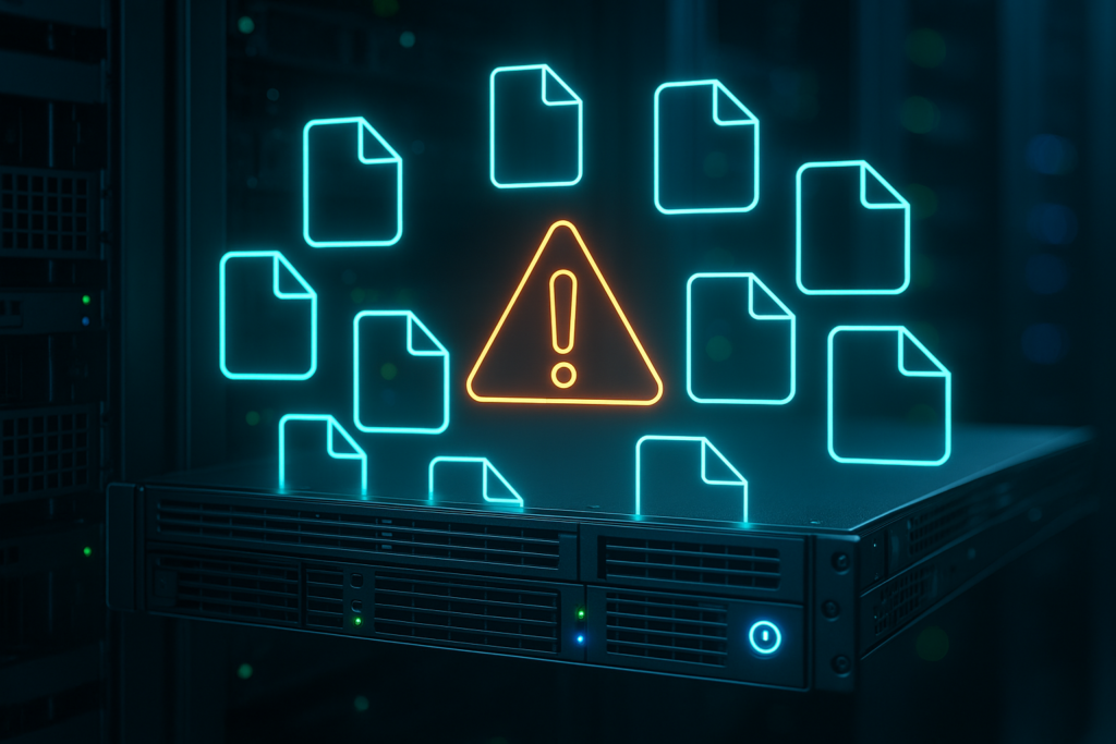Límites de inodos del sistema de archivos en el servidor de alojamiento web