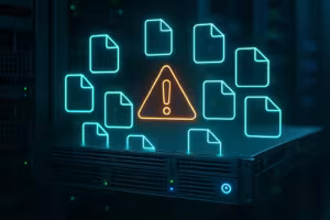 Limiti di inode del file system nel server di web hosting