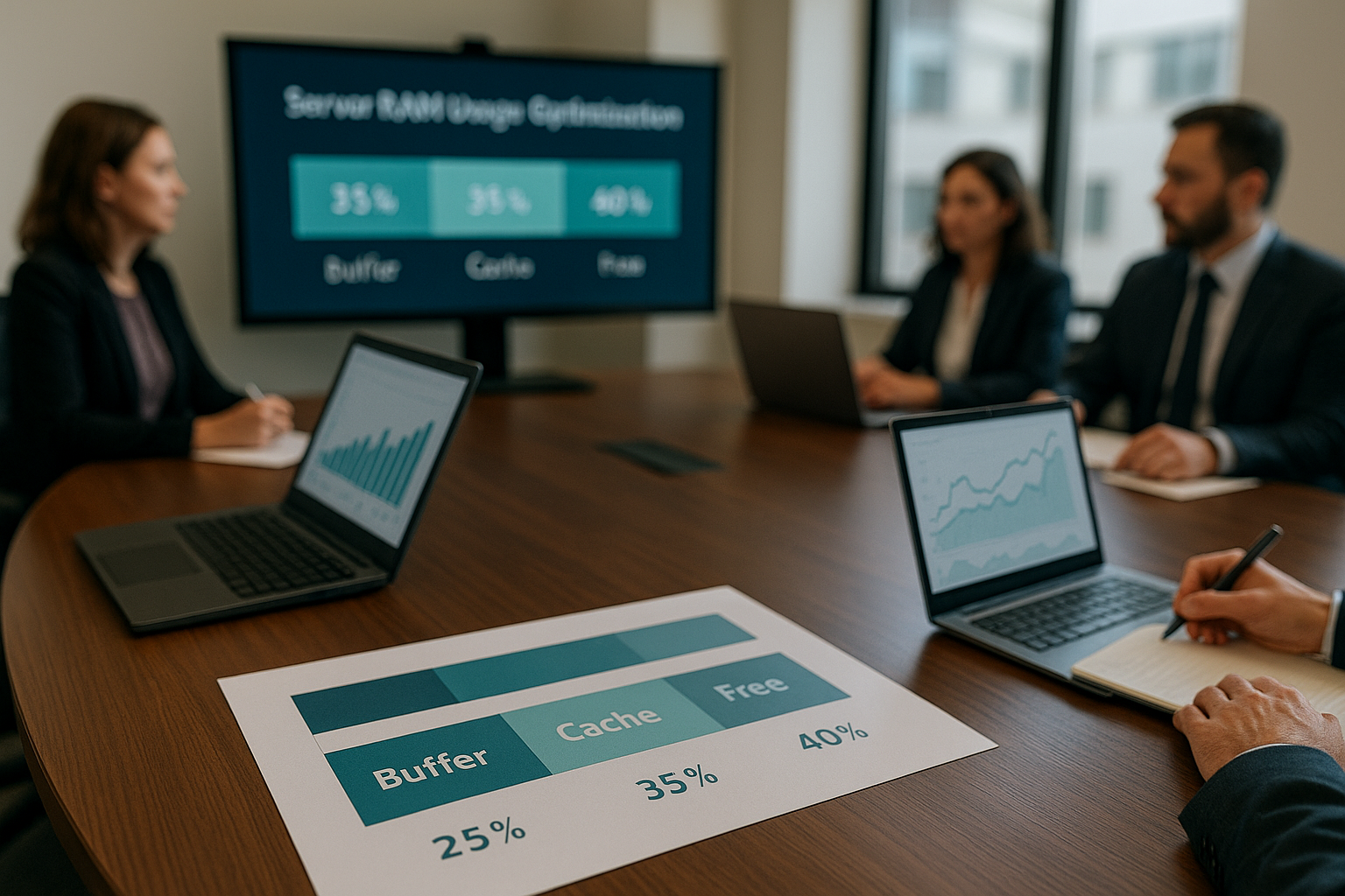 Server RAM usage in hosting: optimizing buffers, cache and free ...