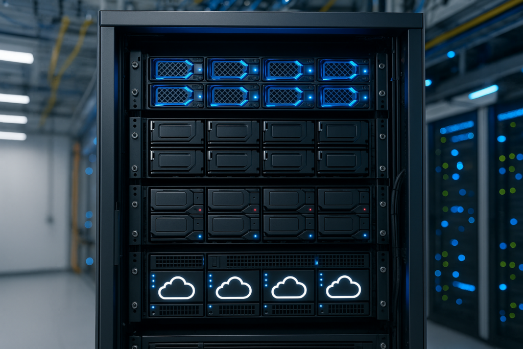 Server di storage tiering con diversi livelli di supporti di memorizzazione