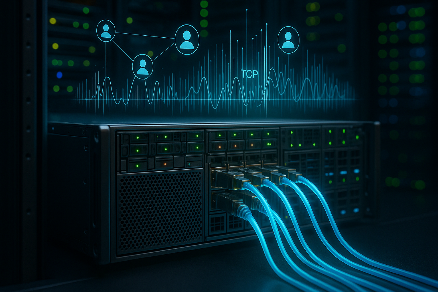 Server med forbindelsesgrænser og samtidige forbindelser i webhosting