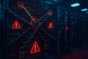 Datenbank-Deadlock-Visualisierung mit zirkulären Abhängigkeiten zwischen Transaktionen