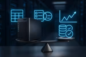 Normalizzazione del database e scala delle prestazioni nella sala server