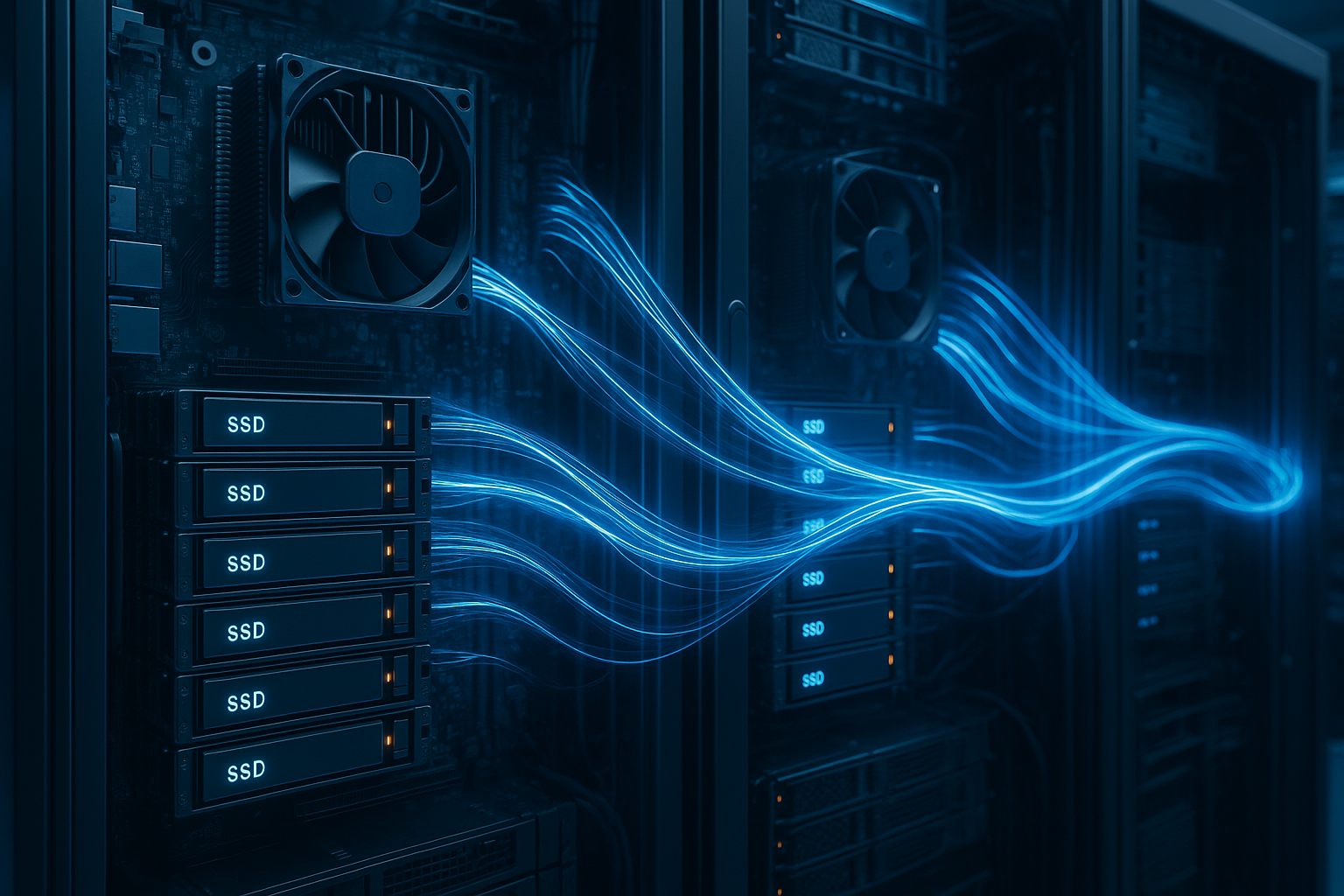 Serveur avec réglage optimisé de l'ordonnanceur I/O du noyau pour l'hébergement