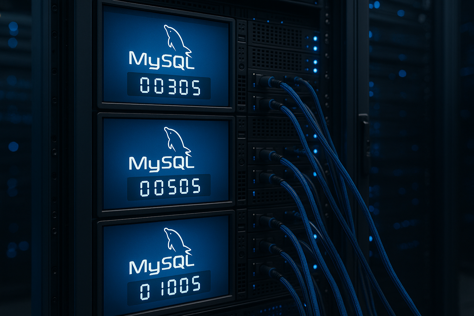 MySQL-server med konfiguration af timeout for forbindelse i hosting