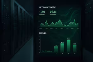 Monitorização do servidor com utilização do PHP-FPM e métricas de filas de pedidos